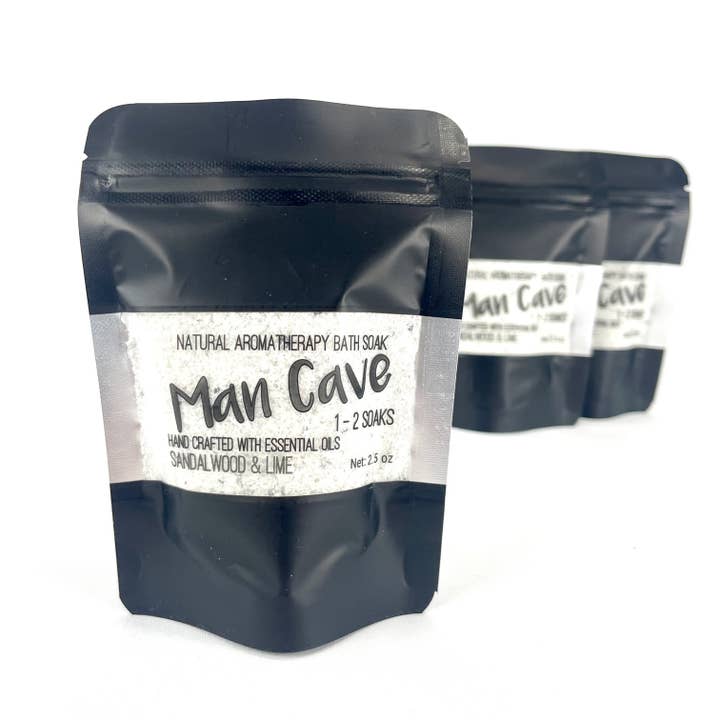 Ani’s Market LLC - Wholesale Bath Soak/Milk - Natural Bath Salt Soak - Man Cave with Sandalwood & Lime1