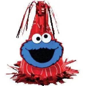 Party Expo, LLC – wholesale Balloon – Sesame Street Cookie Monster Birthday Party Cone Hat Balloon Weight