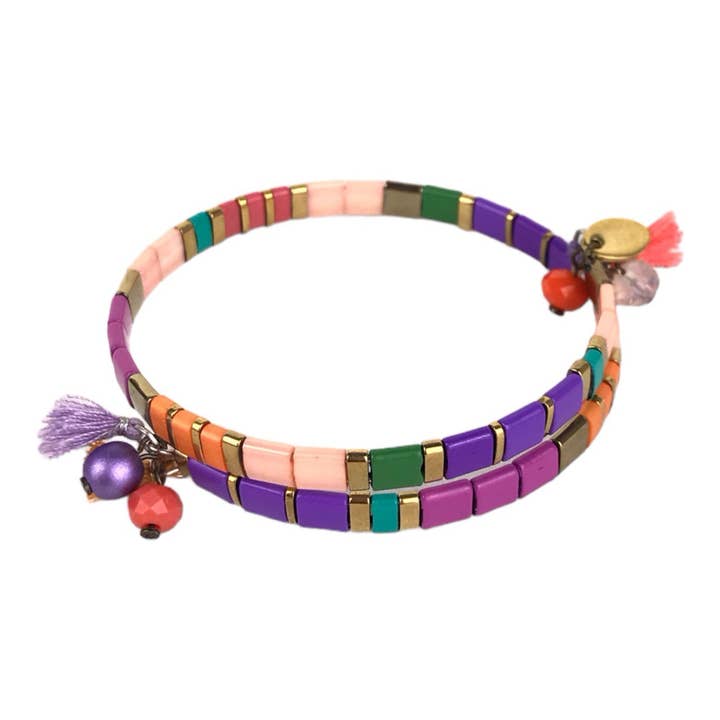 TROPICAL hematite bracelet for wholesale by melizijewelry