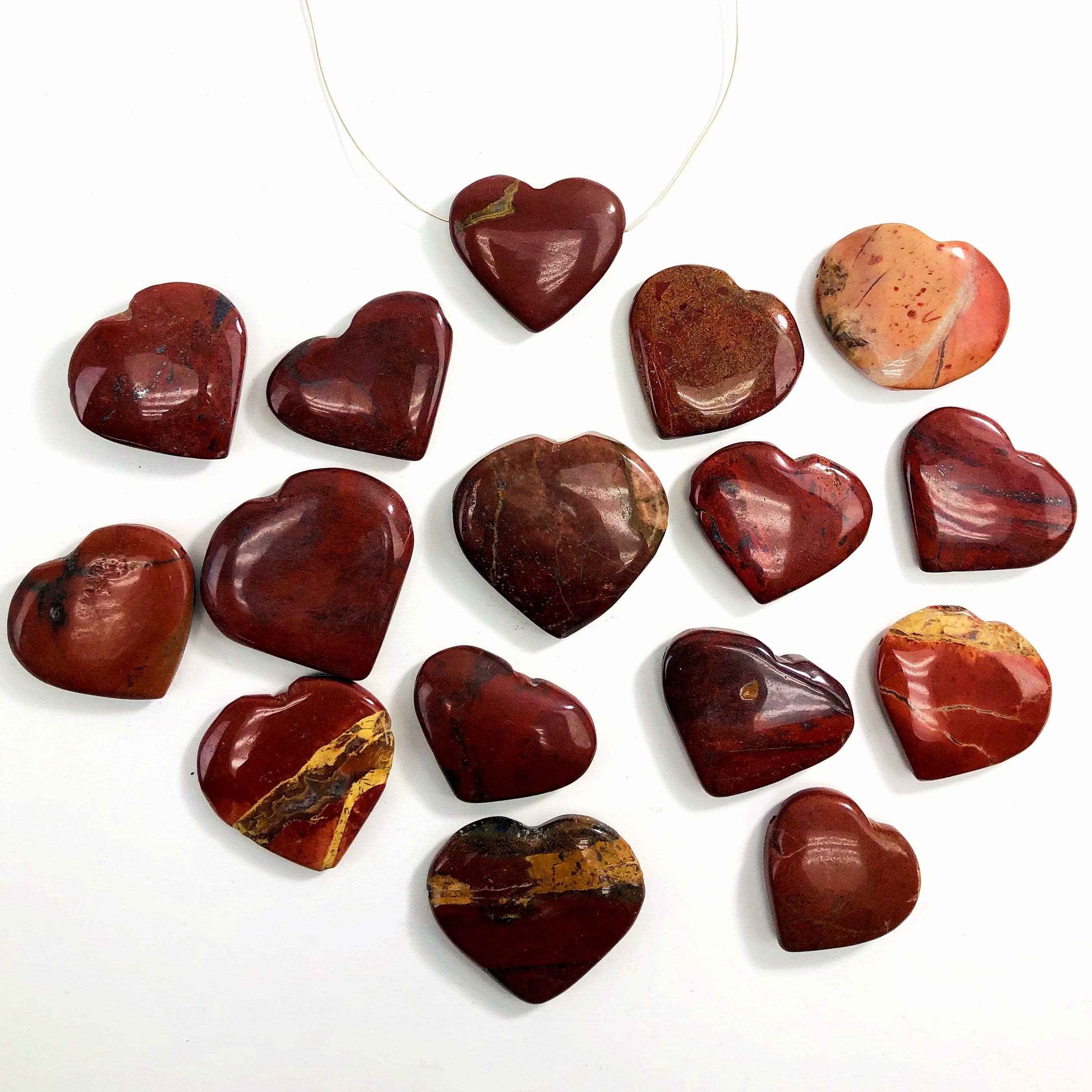 Rock Paradise - Wholesale Spiritual Stone/Crystal - Crystal Heart Shaped Gemstones - Drilled for Jewelry Making5