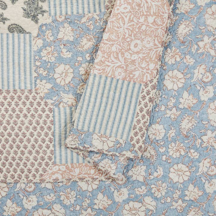 Peking Handicraft - Wholesale Bedding Set - Provencal Rose Quilt Set - 3 Pieces - MaryJane's Home7