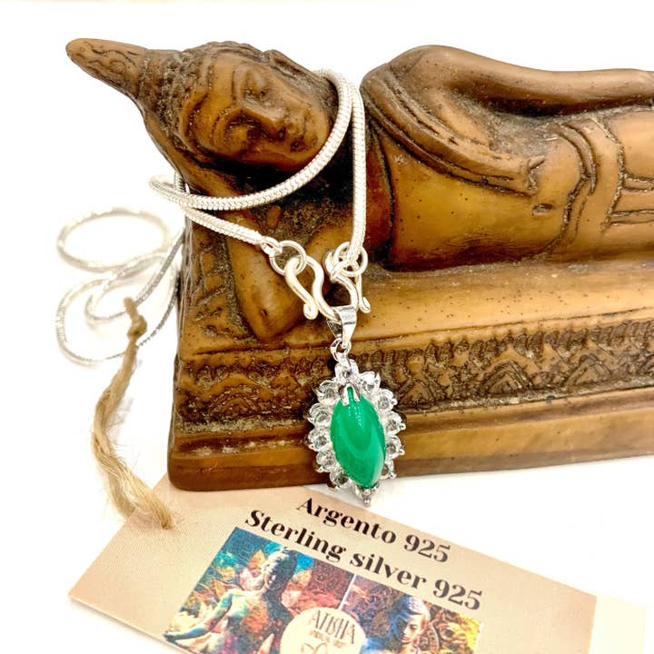 Atisha Spiritual Shop - Wholesale Pendant/Charm Necklace - THAI ELEPHANT THAI ETHNIC NECKLACE WITH ELEPHANT PENDANT IN 925 STERLING SILVER1