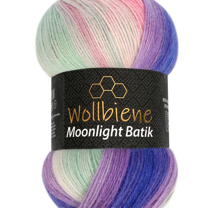 Wollbiene - Wholesale Garen - Wool Bee Moonlight Batik haak breiwol DIY16