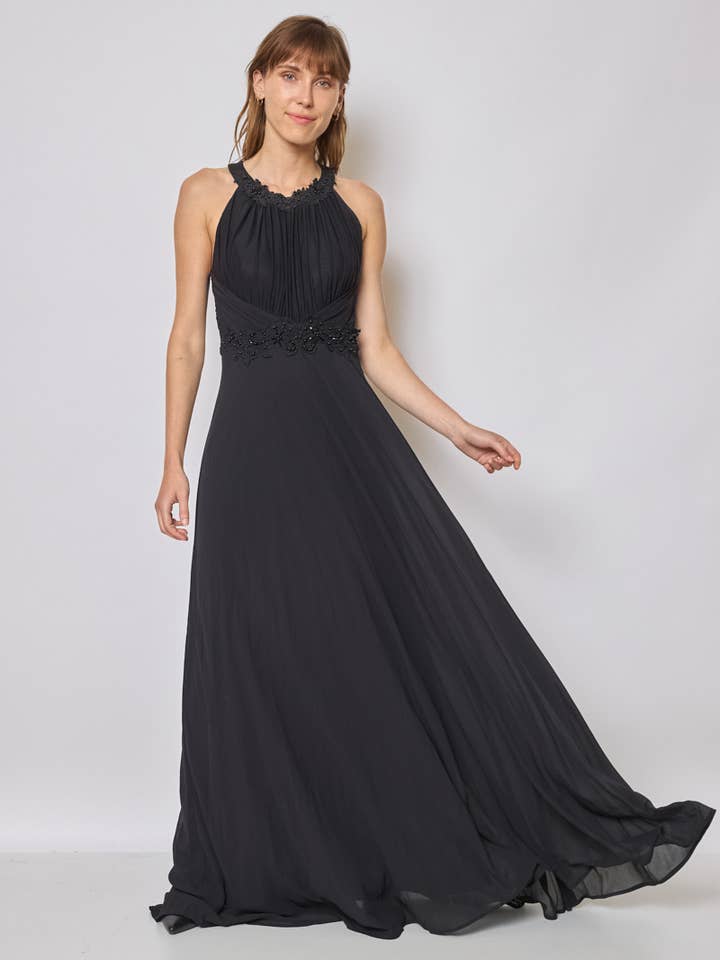 Honfleur Evening Dress 19252 for wholesale by Lucas & Emma - Sarl RJ & co