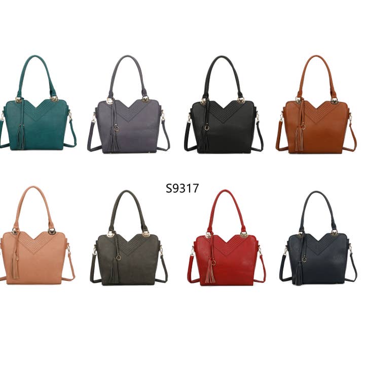 Superbia - Wholesale Tote Bag - Women's - Superbia Large Front Laser Cut Tassel A4 Tote Bag +Dust Bag13