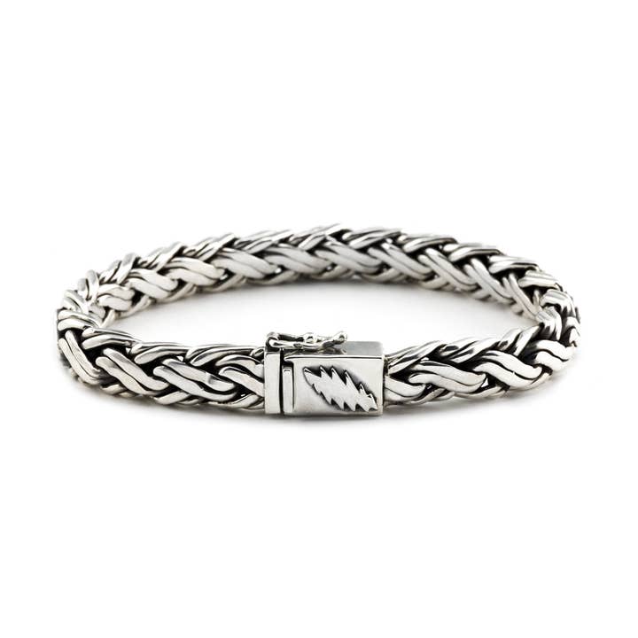13-Point Lightning Bolt Sterling Silver Bracelet for wholesale by Cynthia Gale New York