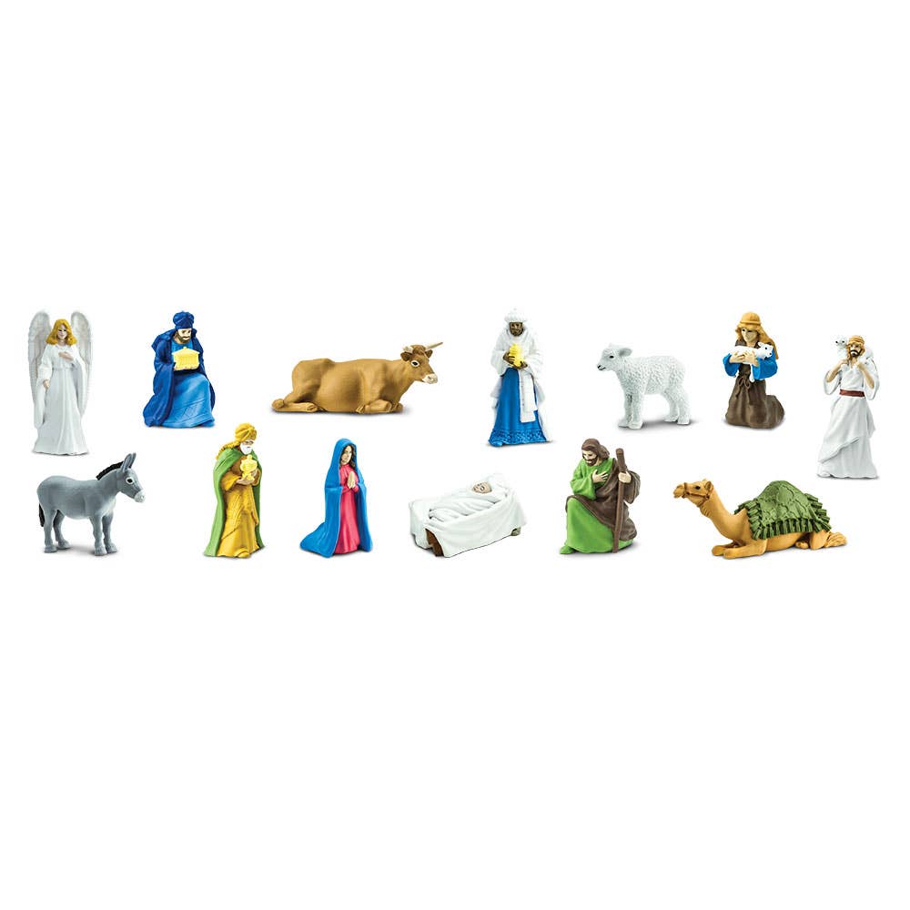 Safari Ltd. - Wholesale Figurine Toy - Kids - Nativity Super TOOB® - 6605041