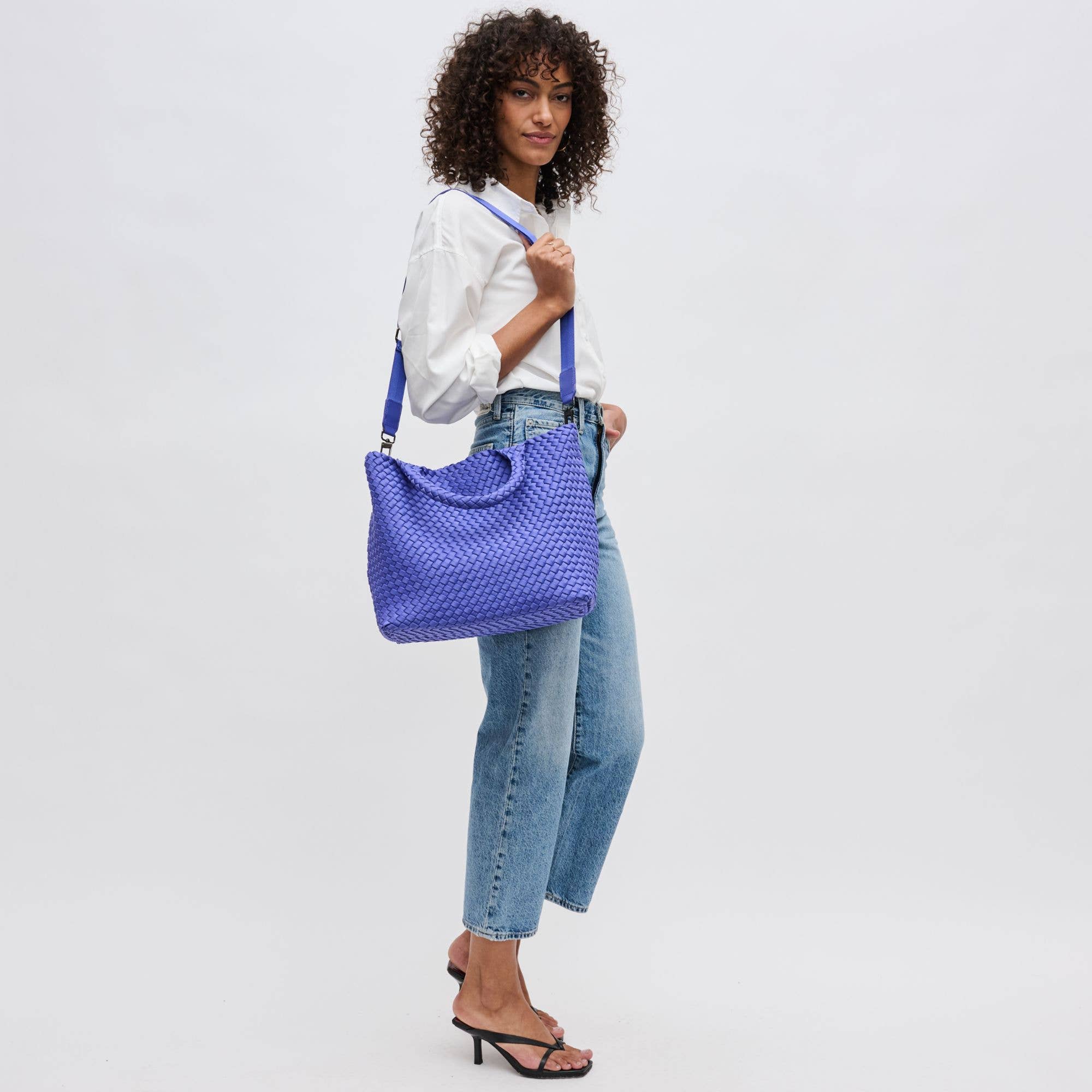 Sol and Selene - Vendita all'ingrosso Borsa tote - Donna - Borsa Media in Neoprene Intrecciato "Sky's The Limit"71