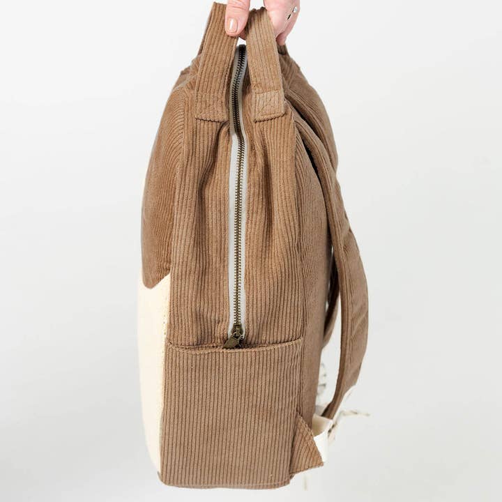 Bam Loves Boo - Wholesale Backpack - Kids - Yin Yang Organic Backpack - Chocolate