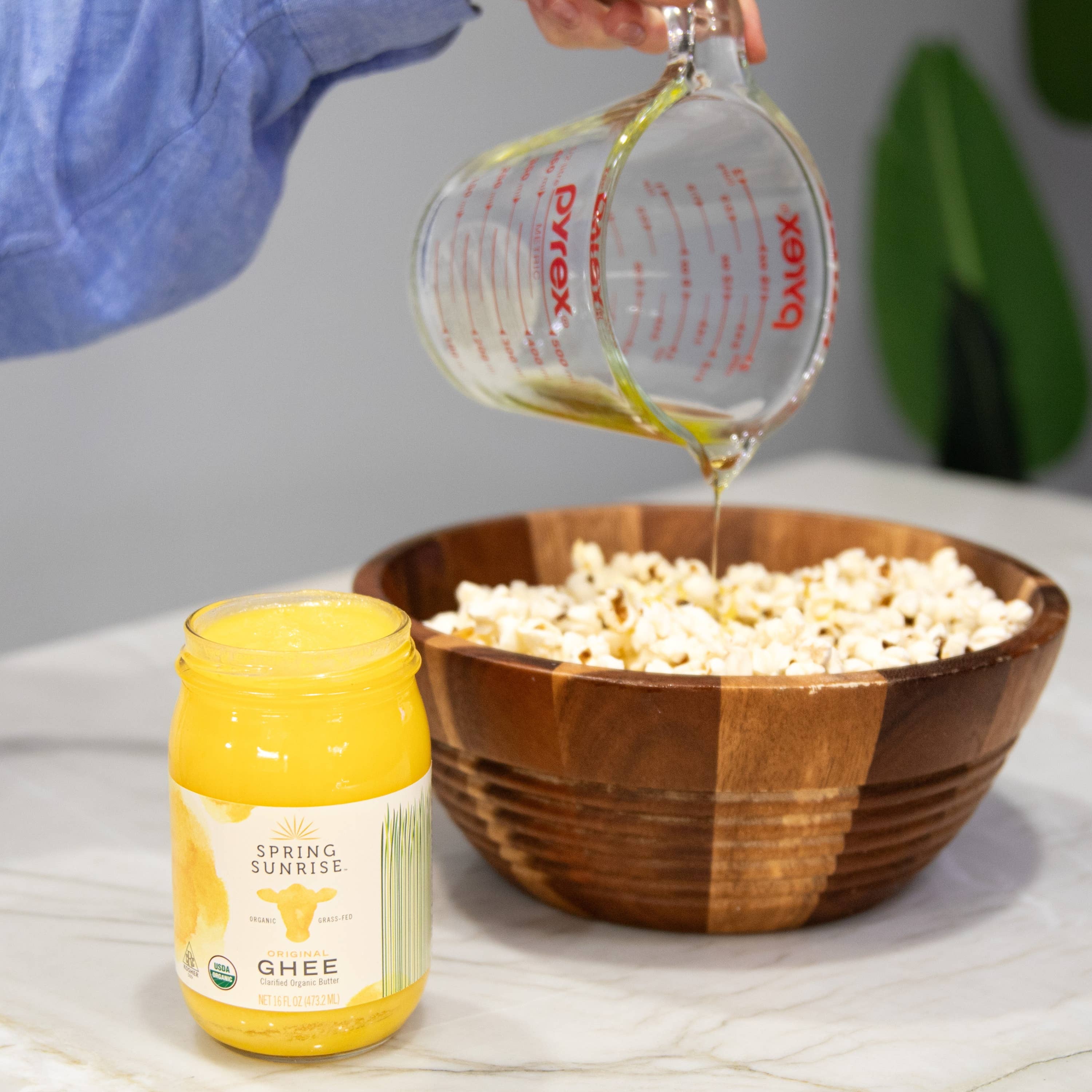 Spring Sunrise Natural Foods – Engroshandel Madlavningsolie – Økologisk Græsfodret Ghe3