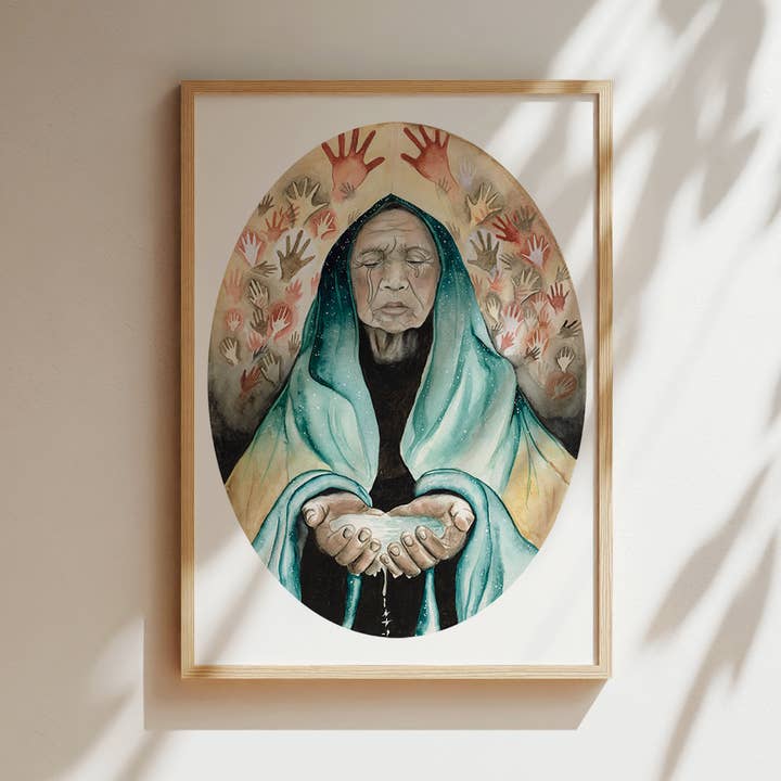 Impression d'archives « La mère de nous tous » pour la vente par Anna Of The Meadow