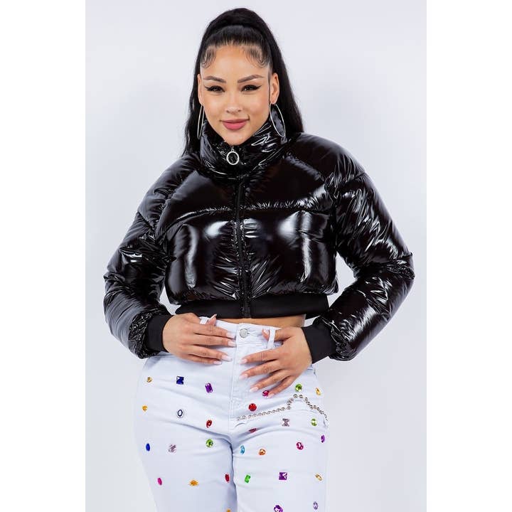 Black Pearl Clothing - Wholesale Puffer Jacket - Women's - PUFFER BUBBLE JACKET