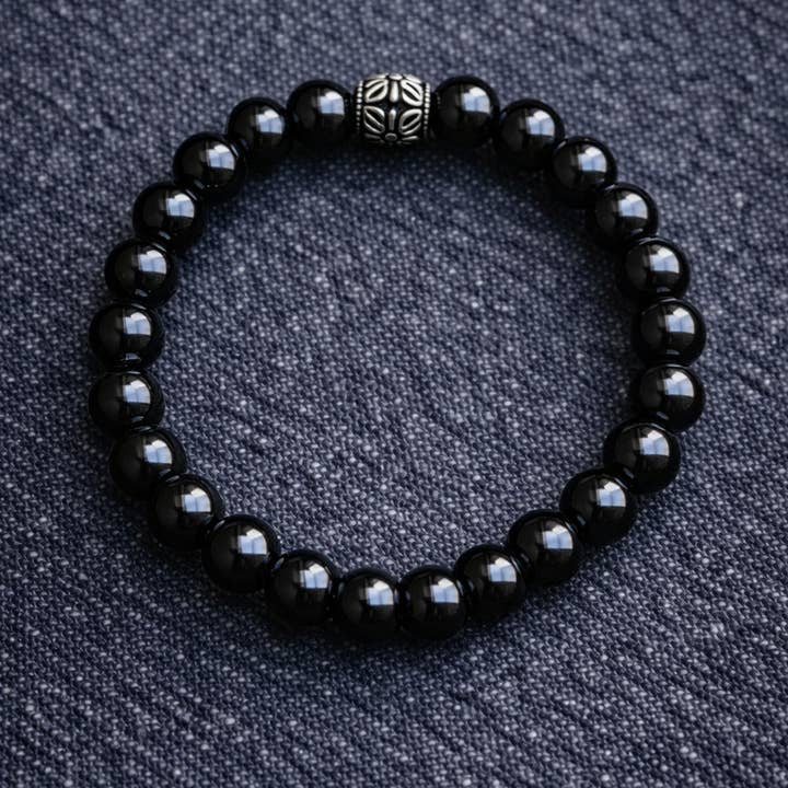 DAS FEUER INNEN Onyx Armband für den Großhandel von A V I L A by Design. Modern Talismans Designed for Life.