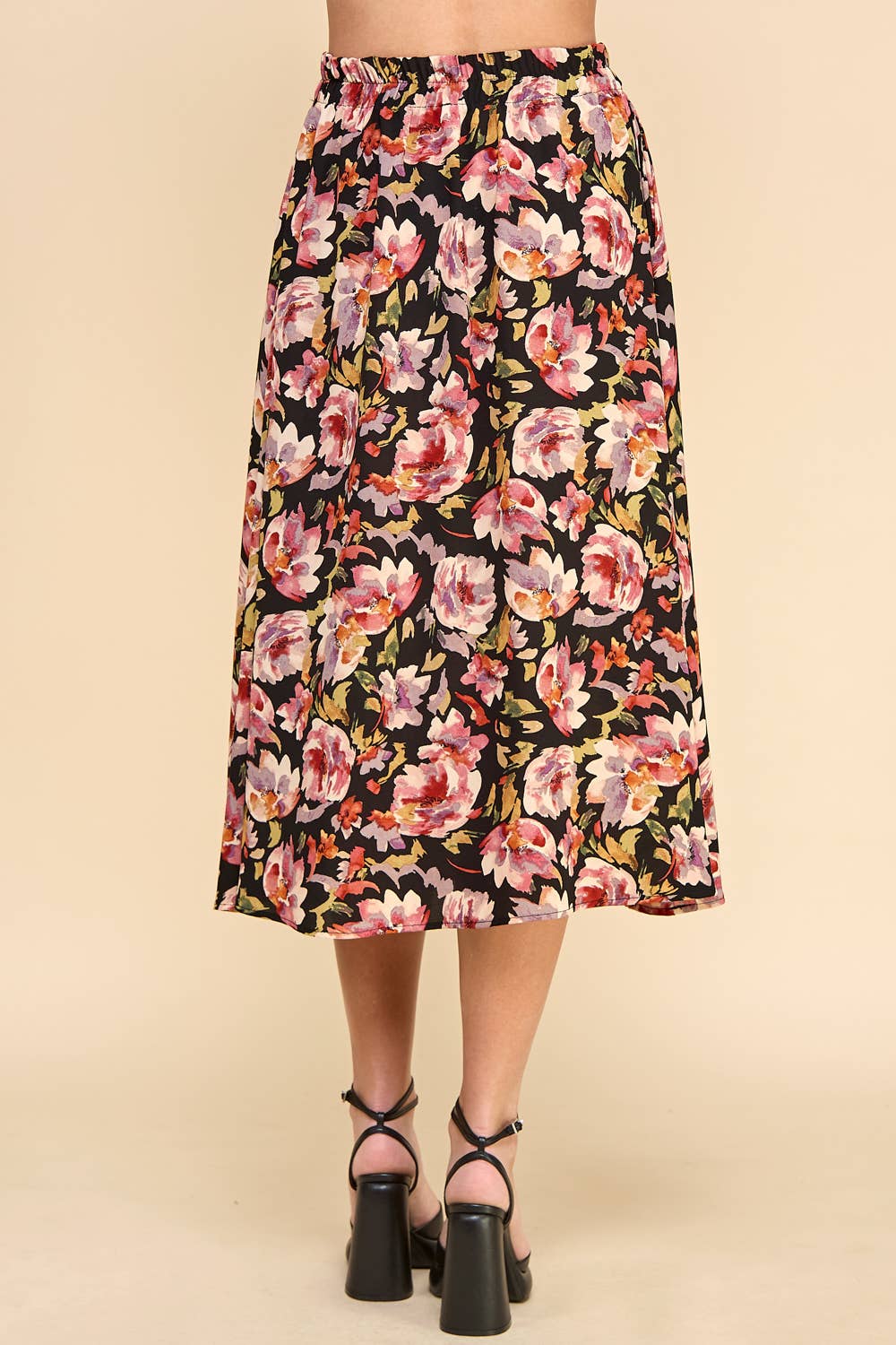 Les Amis - Wholesale Skirt - Women's - Floral Printed Skirt10