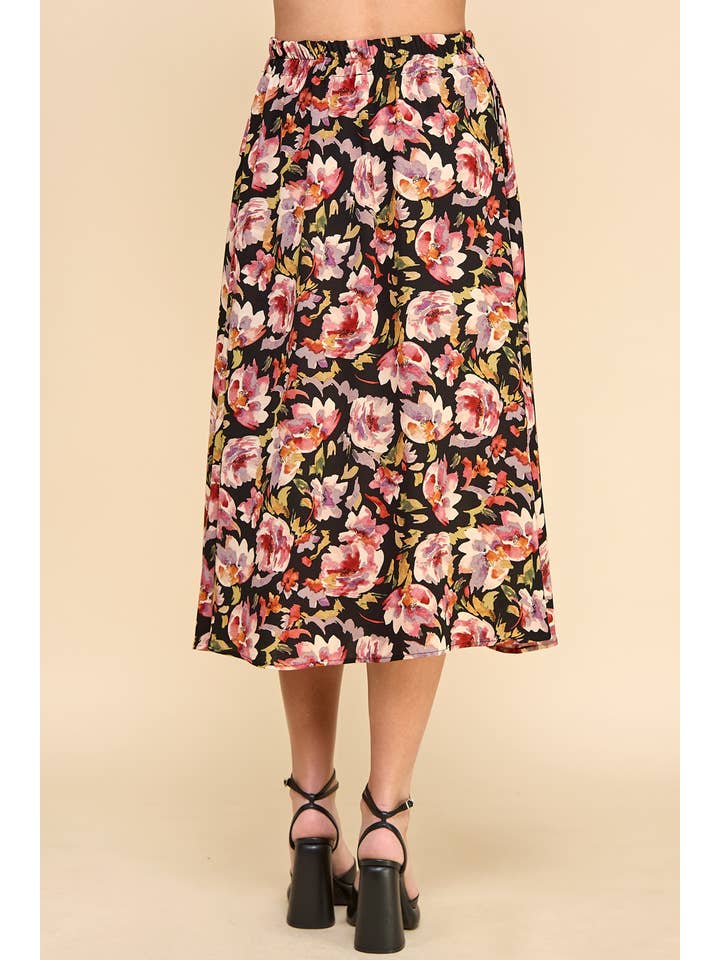 Les Amis – Engroshandel Nederdel - Dame – Blomsterprint Nederdel10