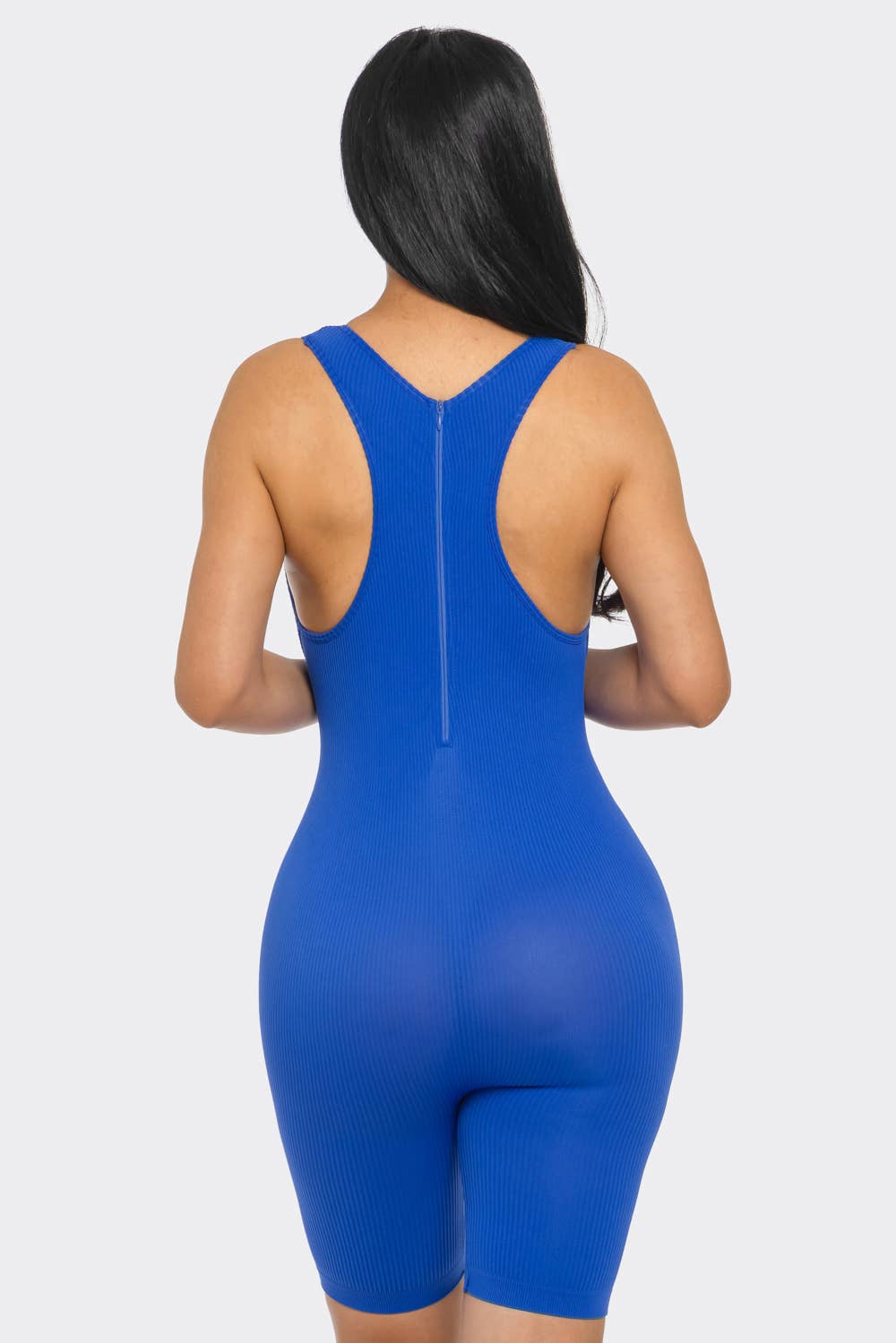 Lime All the Time - Vendita all'ingrosso Tutina - Donna - Tutina Bodycon Yoga Racerback con cerniera11