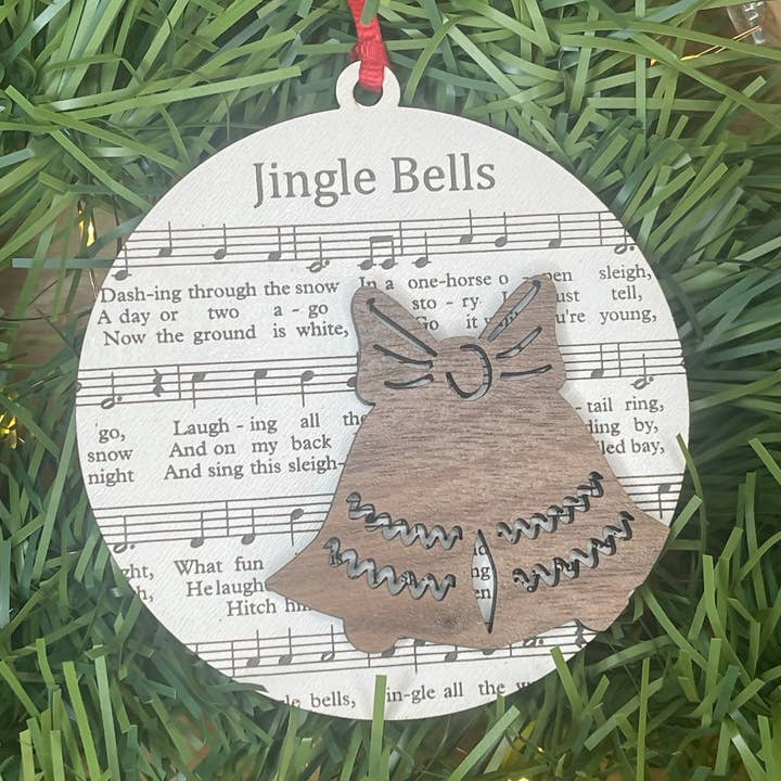 Michigan Proud Gifts - Wholesale Ornament - Sheet Music Christmas Ornament1