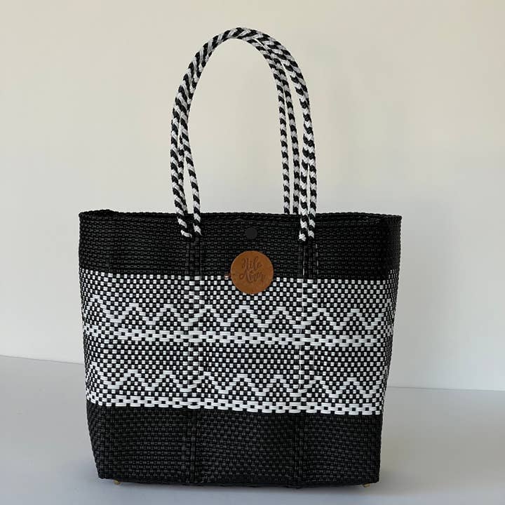 Hilo de Amor LLC - Vente Tote bag – femme - Lot de 8 sacs fourre-tout tissés à la main d'Oaxaca16