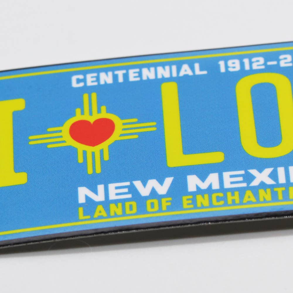 Metal the Brand - Venta al por mayor Pegatina - Plato I Love Love Turquesa Nuevo México - Adhesivo1