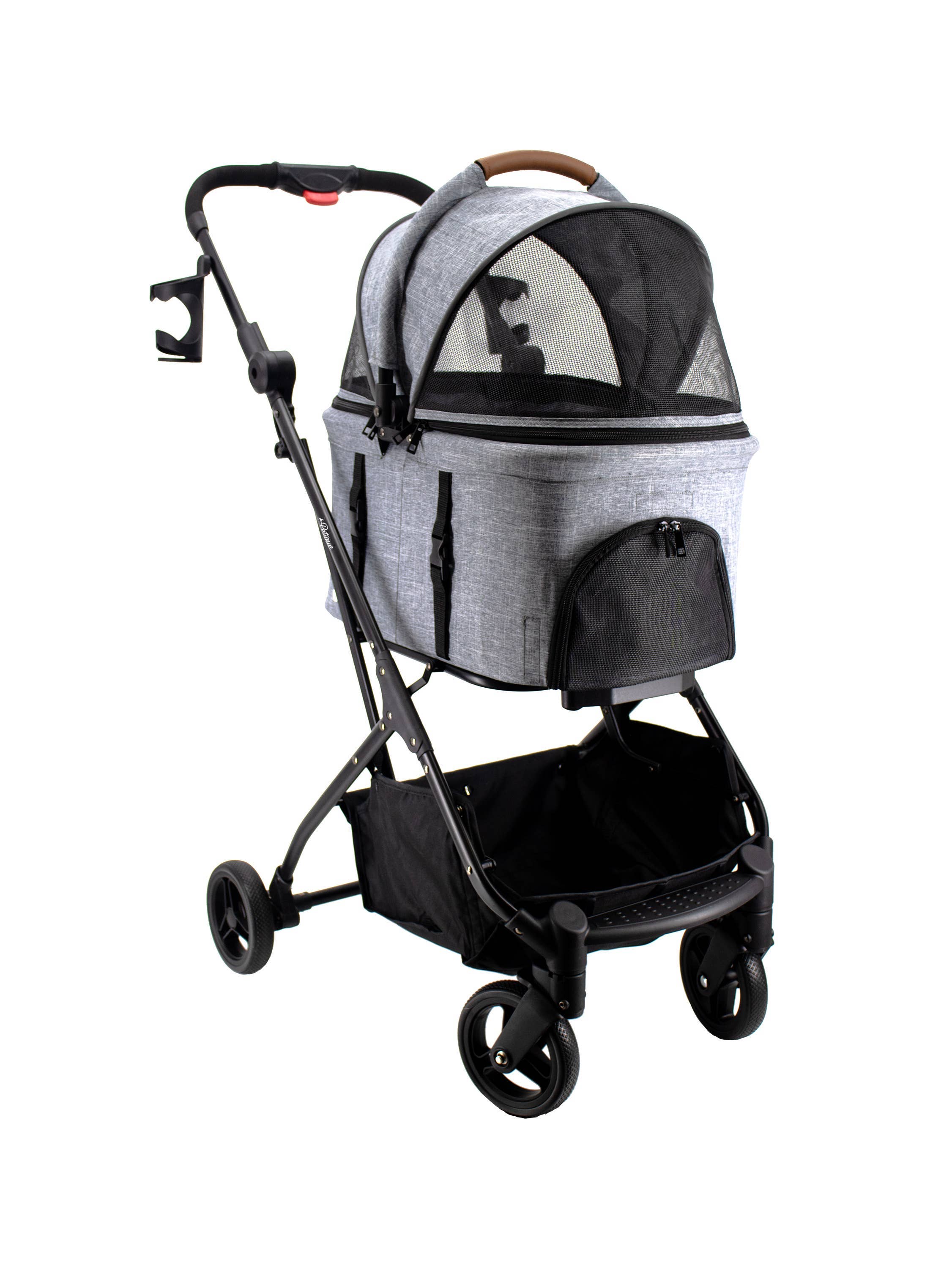 Only An Ocean Europe – wholesale Transportbur – Katt och hund – Petique 3-i-1 resesulky för husdjur med tri-fold design2