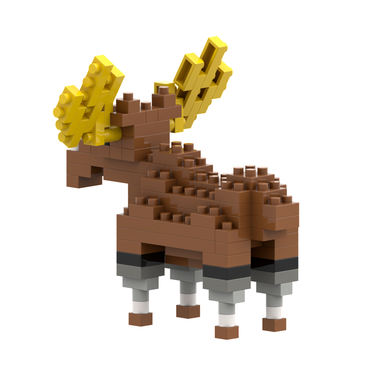 Brixies – Engroshandel Build-a-toy - Børn – BRIXIES elg1