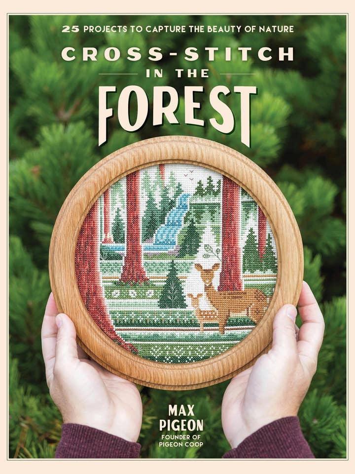 Cross-Stitch In The Forest: 25 Nature Beauty Projects for wholesale by Macmillan Publishers