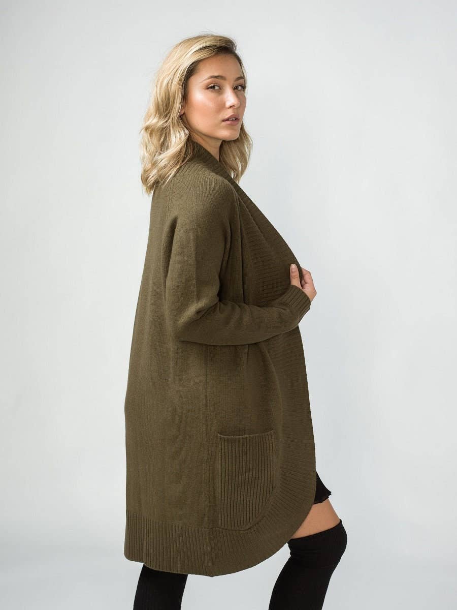 ALS Australia – Großhandel Strickjacke – Damen – Langer Cardigan aus Merino-Lammwolle, Strickwolle, Langer Mantel für Damen9