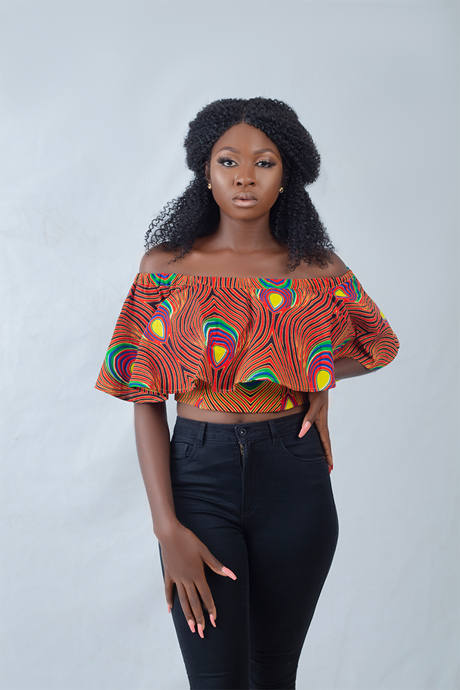 ETNICA - Wholesale Blouse - Women's - African Print Achol Crop Top2