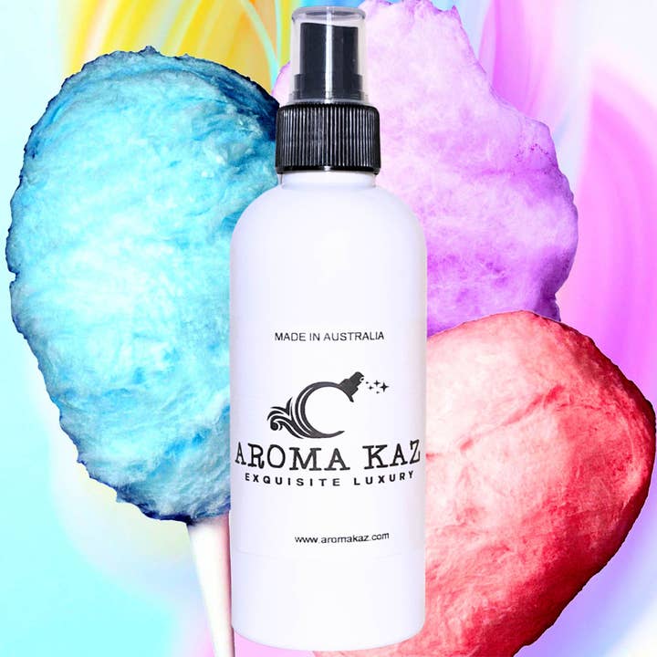 Cotton Candy Body Spray Mist Vegan Cruelty Free Perfume for wholesale by Aroma Kaz