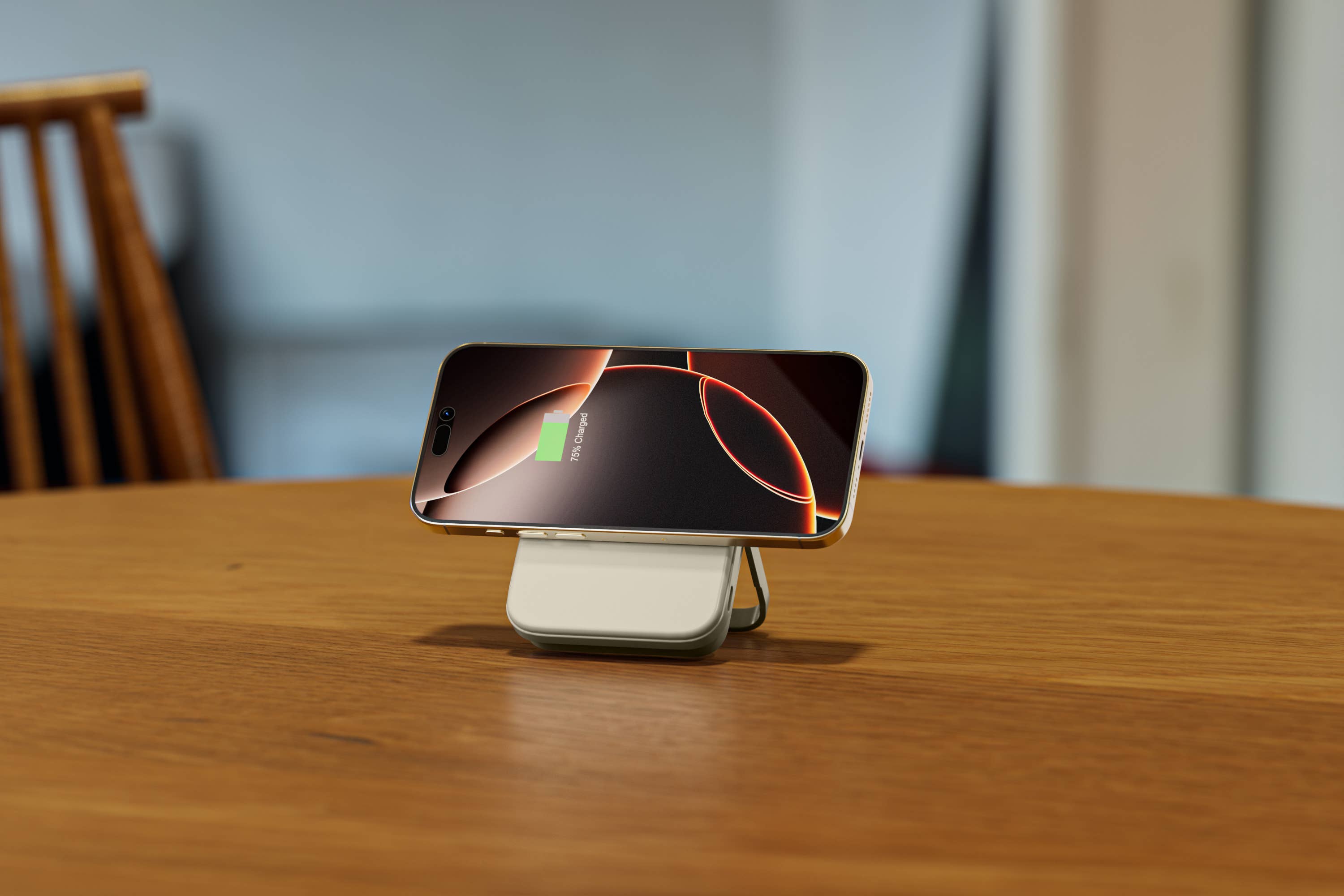 LAX Gadgets - Wholesale Portable Charger - MagSafe 10000mAh Power Bank with Kickstand- Retail Packaging3