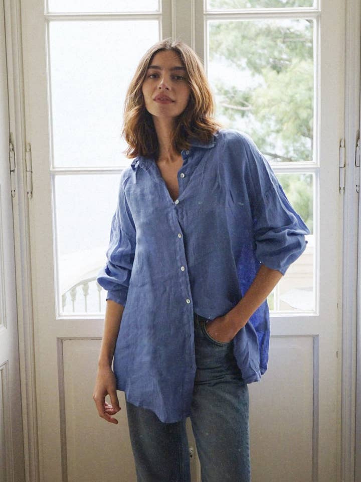 The Palma Shirt // Jasmin for wholesale by Beachwood The Label