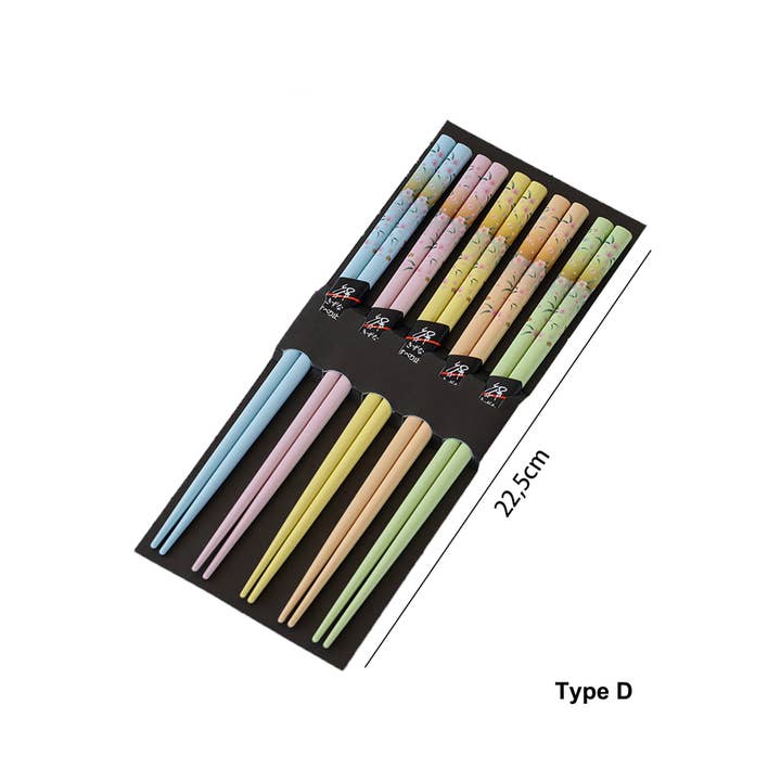 MinoCraft - Wholesale Assorted cutlery set - Natural wood chopsticks3