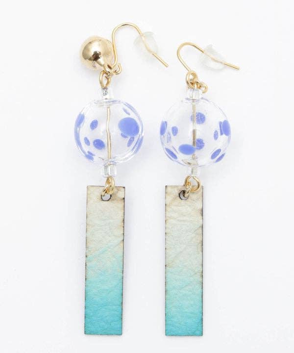 Ametsuchi by Amina Collection - Wholesale Dangle Earrings - FURIN Wind Chime Earrings8