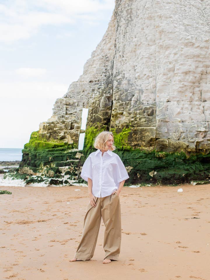 CHALK UK Ltd - Wholesale Pants - Women's - Amelia Trouser | Dark Beige