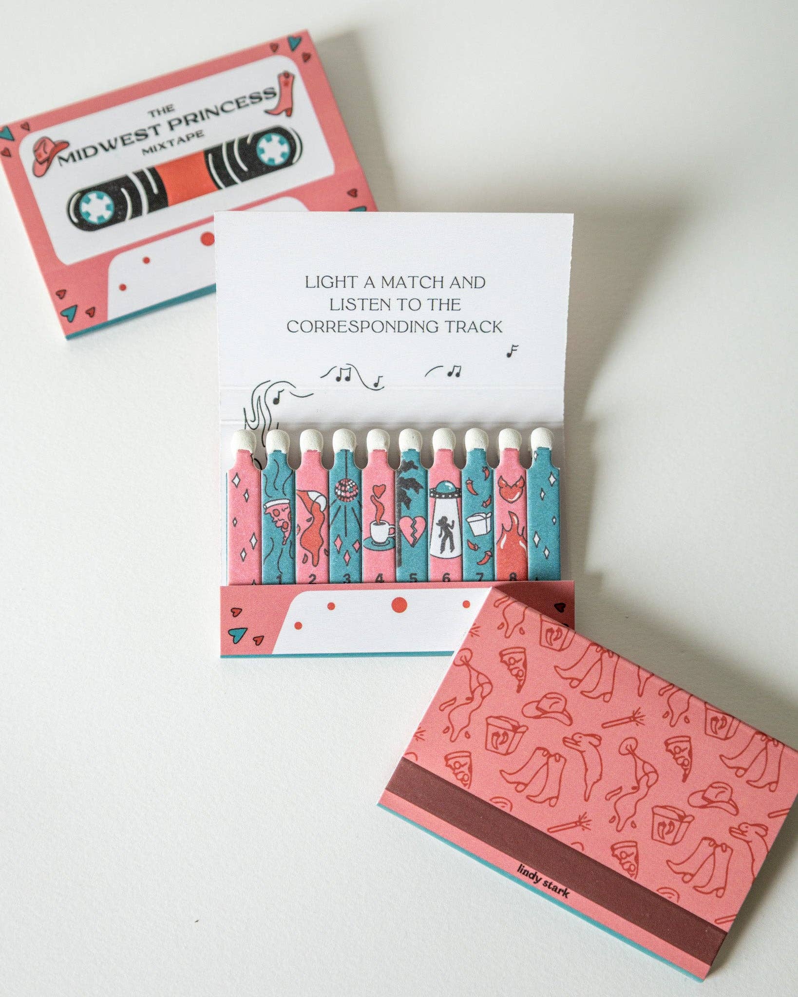 Lindy Stark Designs - Vendita all'ingrosso Fiammifero - Accendino tascabile Midwest Princess con canzoni abbinate0