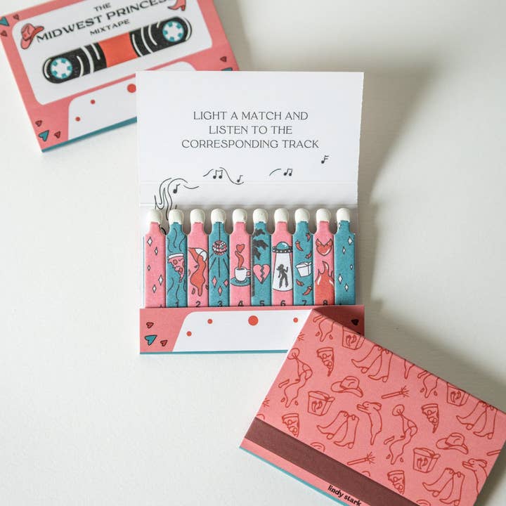 Midwest Princess Matchbook for wholesale by Lindy Stark Designs