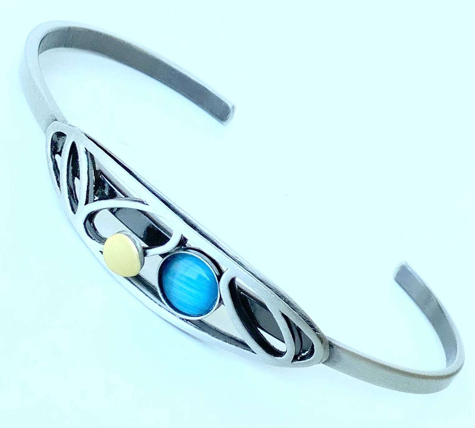 Christophe Poly / Crono Design - Vente Bracelet manchette - BRACELETS (L) - Bracelet Manchette Fin Taille 1&2 Tous Deux Ajustables2