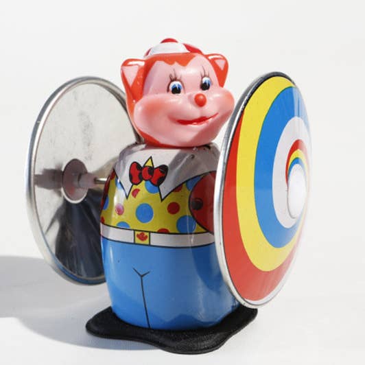 die Blechfabrik e.K. - Wholesale Classic Toy - Kids - Bear with wheels made in China0