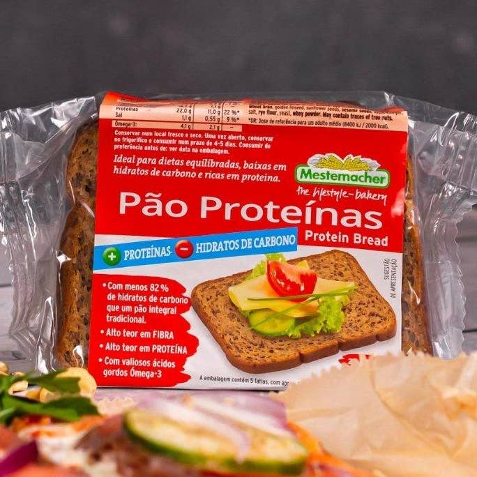 Pão Proteico + Proteínas - Hidratos 250g por atacado de Gudis