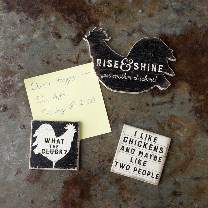 Primitives by Kathy - Wholesale Magnet - Rise & Shine Magnet Set