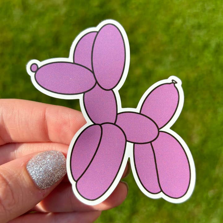 Adesivo Cane Palloncino | Adesivo per Auto per la vendita all'ingrosso da parte di MVM Graphics