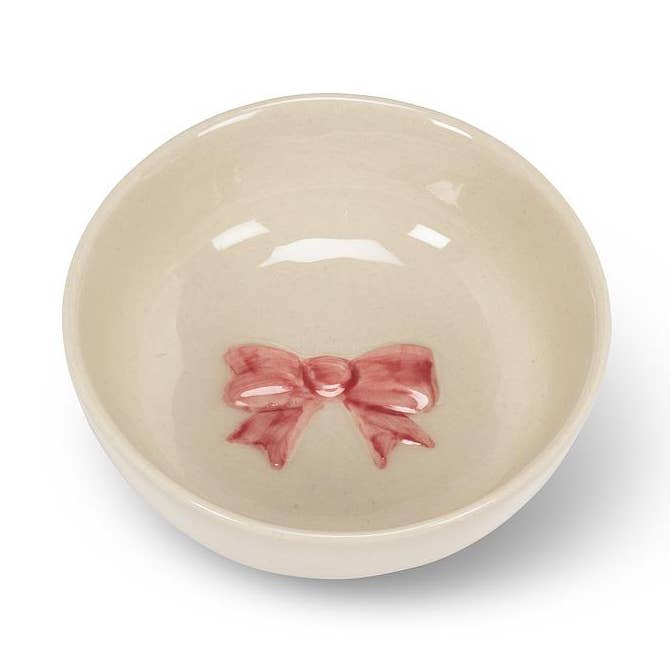 Mini Bowl with Pink Bow-3"D for wholesale by Abbott
