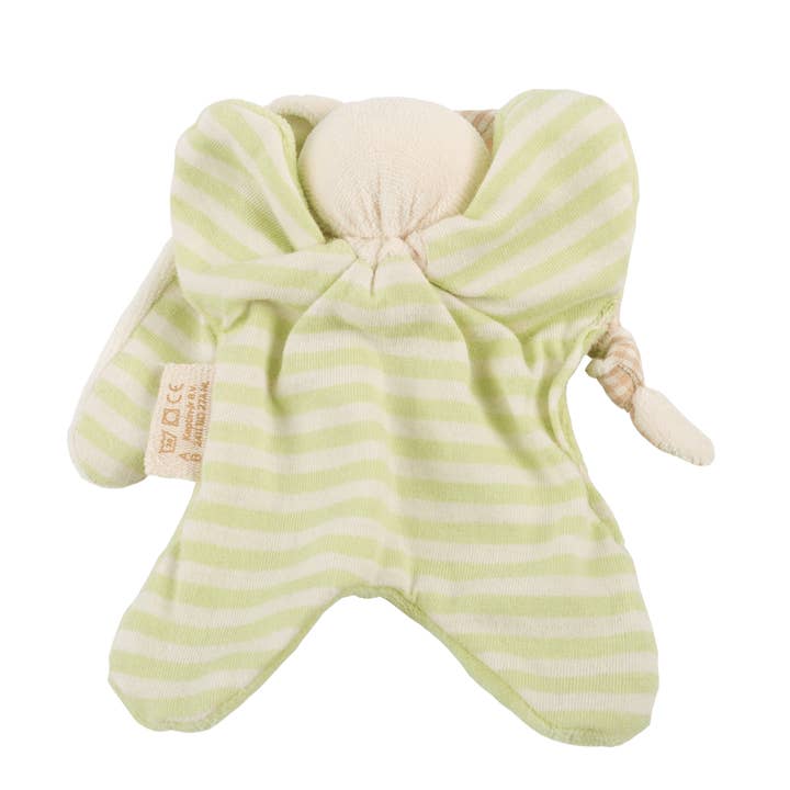 Keptin-Jr – Großhandel Sicherheits-/Kuscheldecke – Baby – Little Toddel Schmusetuch in Limettengrün1