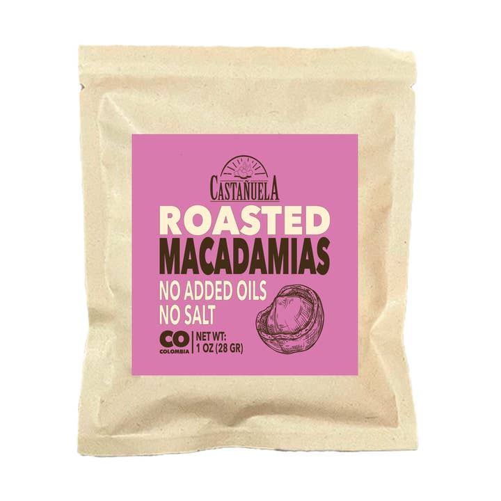 Tørristet Macadamia x 1 oz for engroshandel hos Castañuela