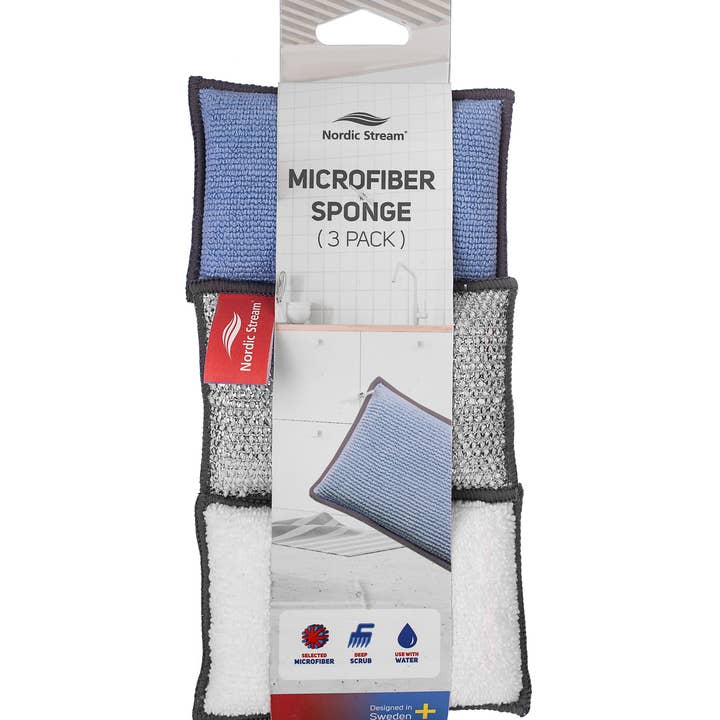 Esponja de microfibra | Limpieza | Fácil | Sustentable para venta al por mayor de Nordic Stream