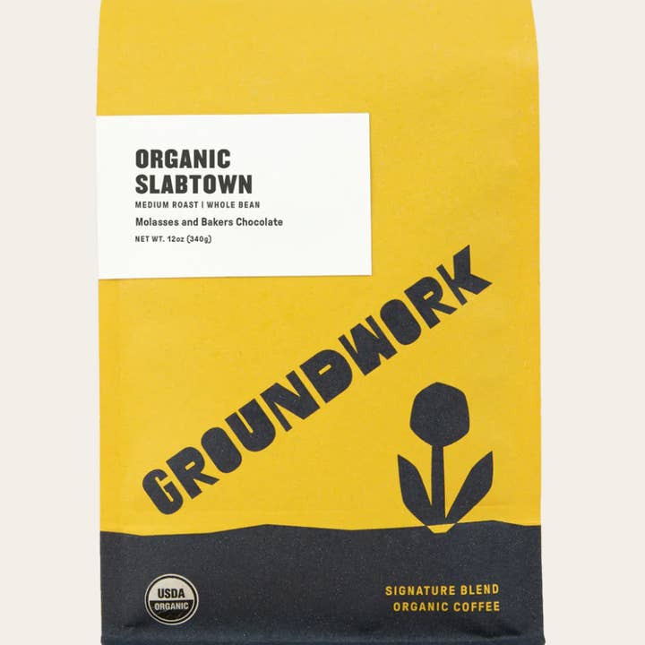 Groundwork Coffee Roasters - Wholesale Coffee Beans - Organic Slabtown Blend - Medium Roast Coffee Beans