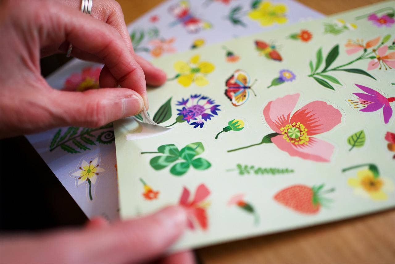 Brie Harrison Ltd – Engroshandel Klistermærke – Klistermærkeark pakke - havemotiv3