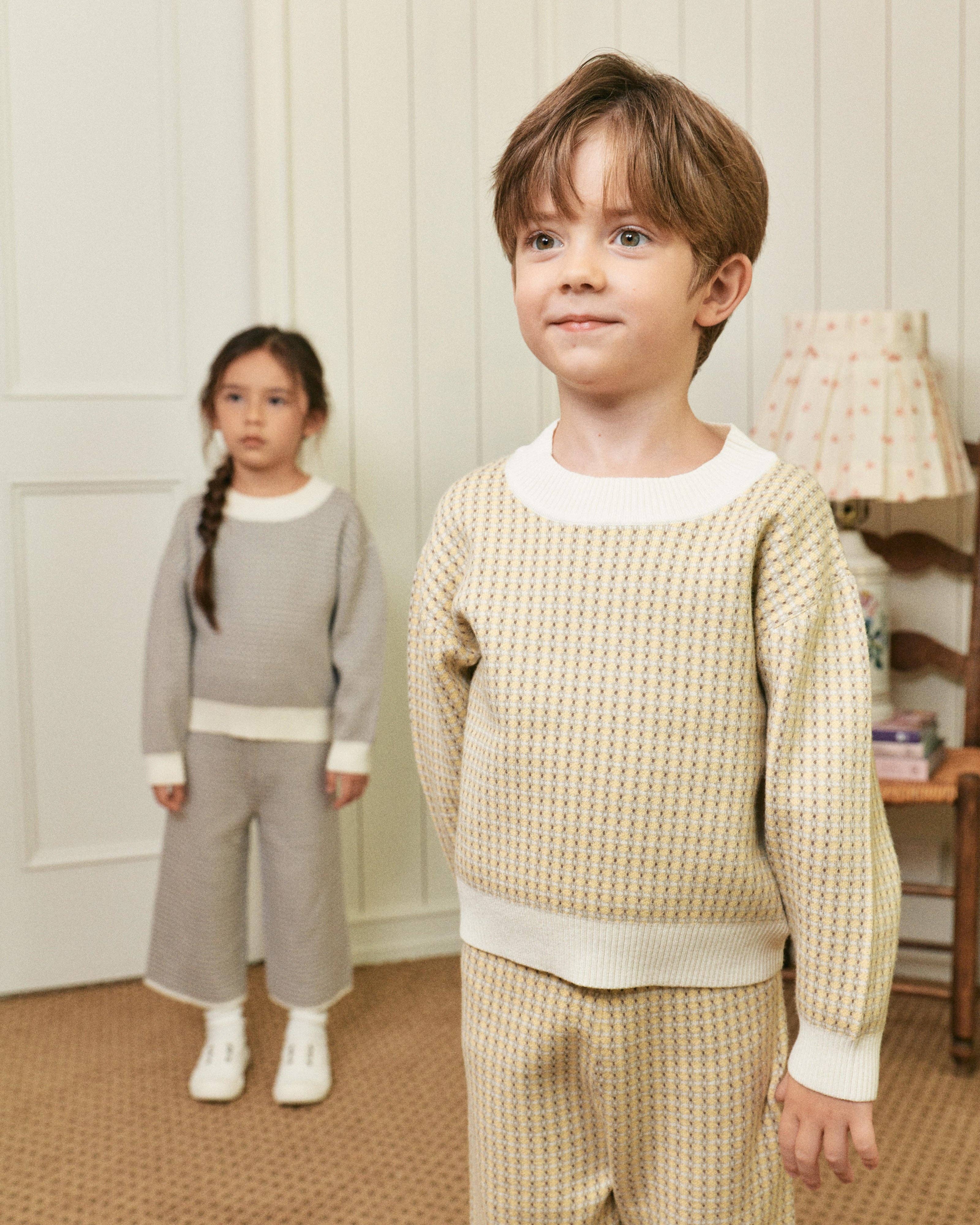 ToTo Heros - Wholesale Top & Pant Set - Kids - Luke Jacquard Knit Top & Pants Set9
