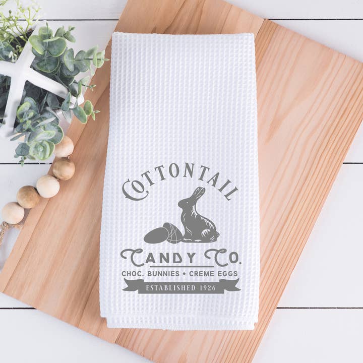 Cottontail Waffeltuch (MULTI. COLORS) Ostern, Frühling für den Großhandel von From Us To You Co. Handmade Goods