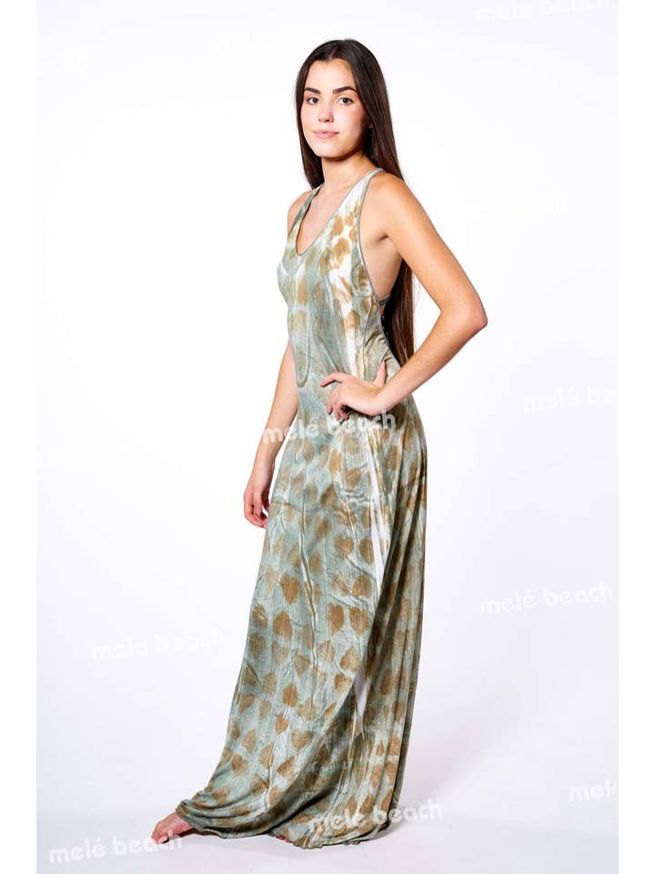 Mele Beach - Wholesale Dress - Women's - HOLBOX 35115 LONG DRESS